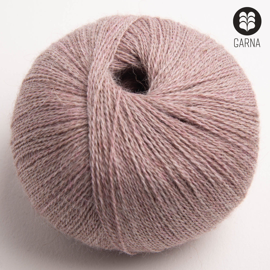GARNA Alba Baby alpaca garn : 331 Meleret rosa