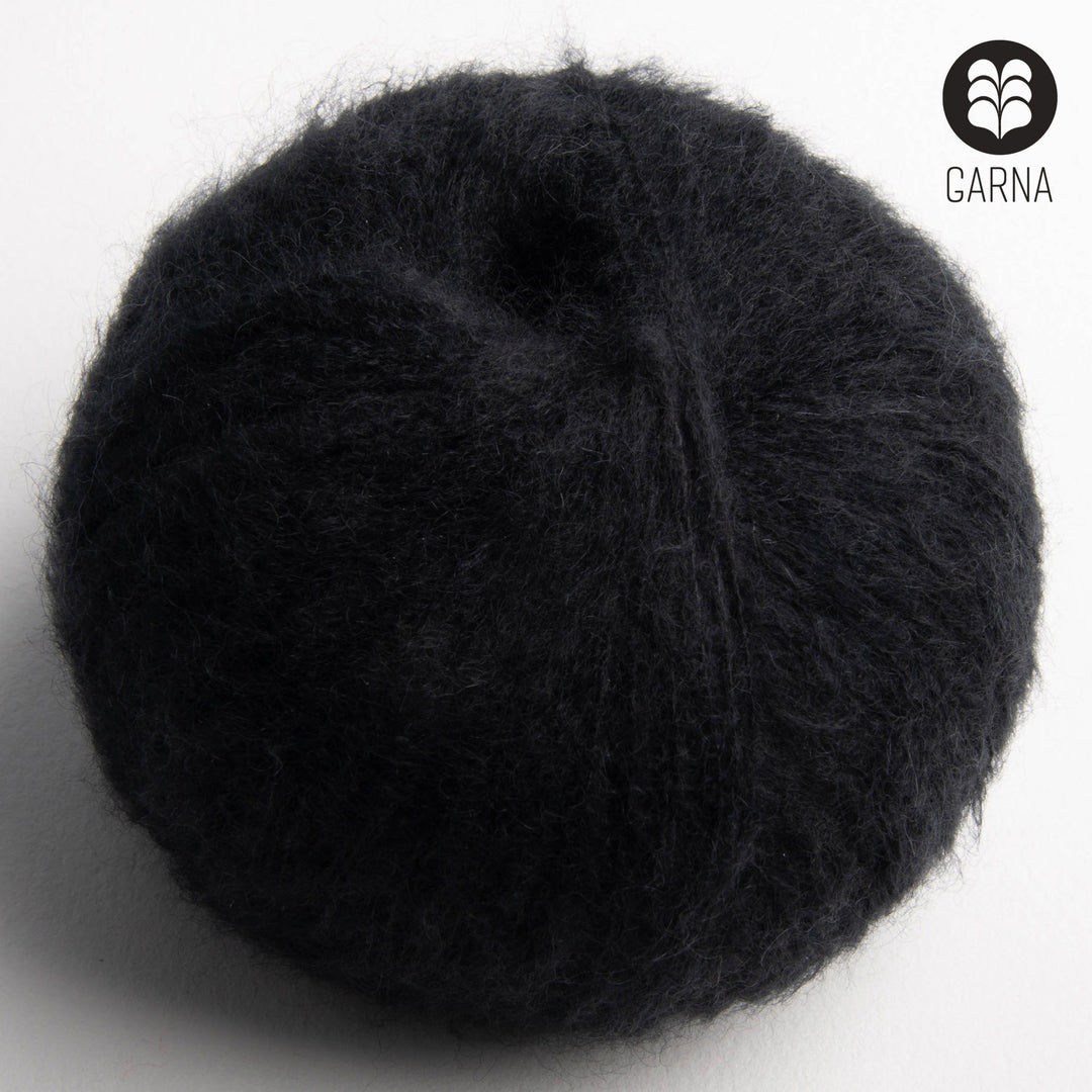 GARNA Cumulus Cashmere / silke garn : 195 Sort