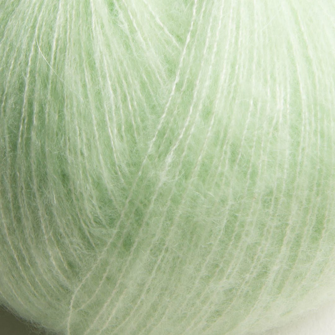 GARNA Cumulus Cashmere / silke garn : 505 Lys Mintgrøn