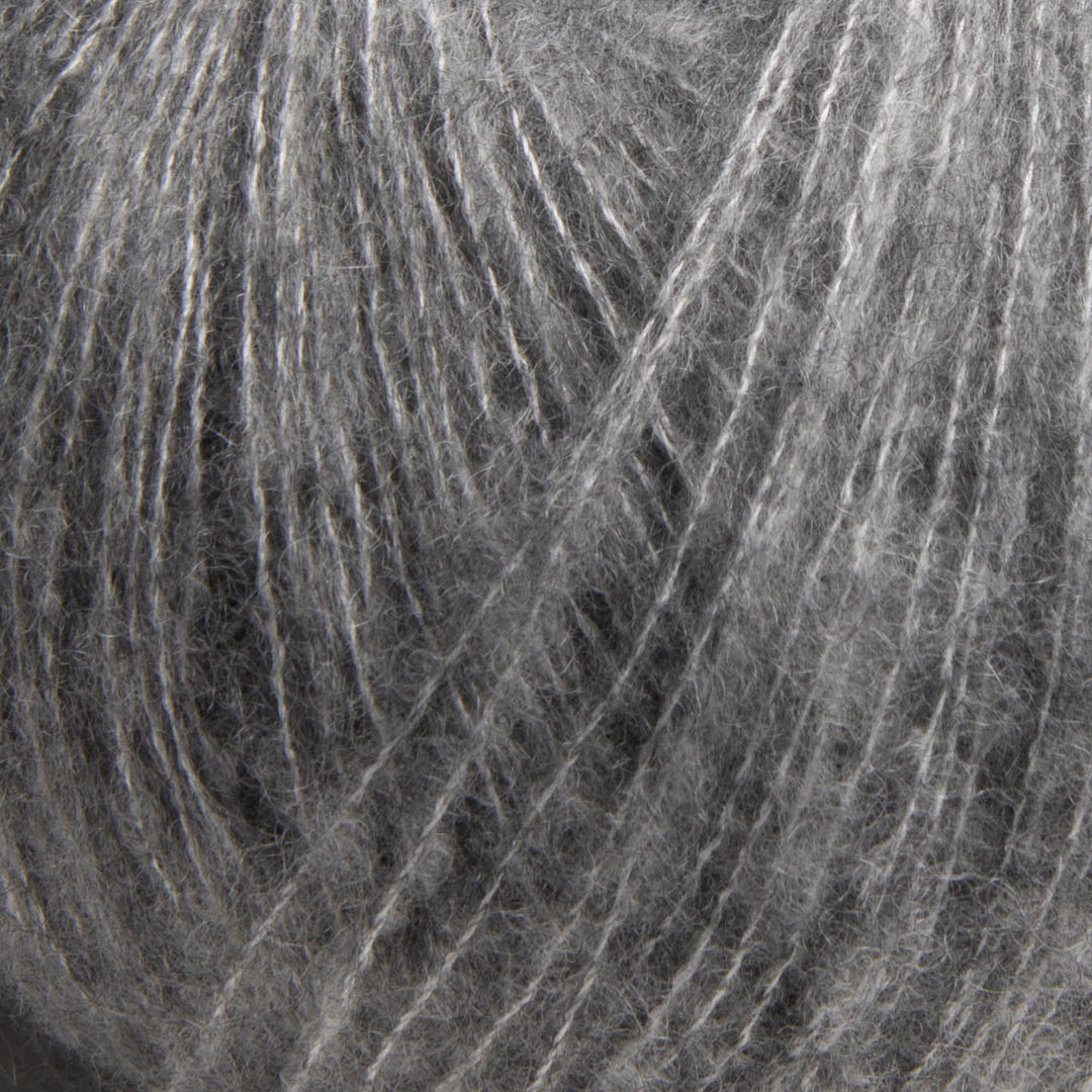 GARNA Cumulus Cashmere / silke garn : 145 Lysegrå