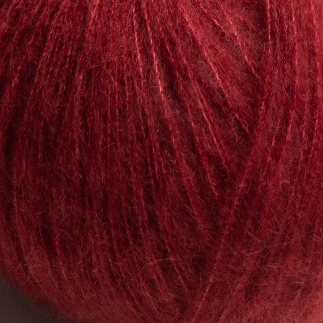 GARNA Cumulus Cashmere / silke garn : 462 Rød okker