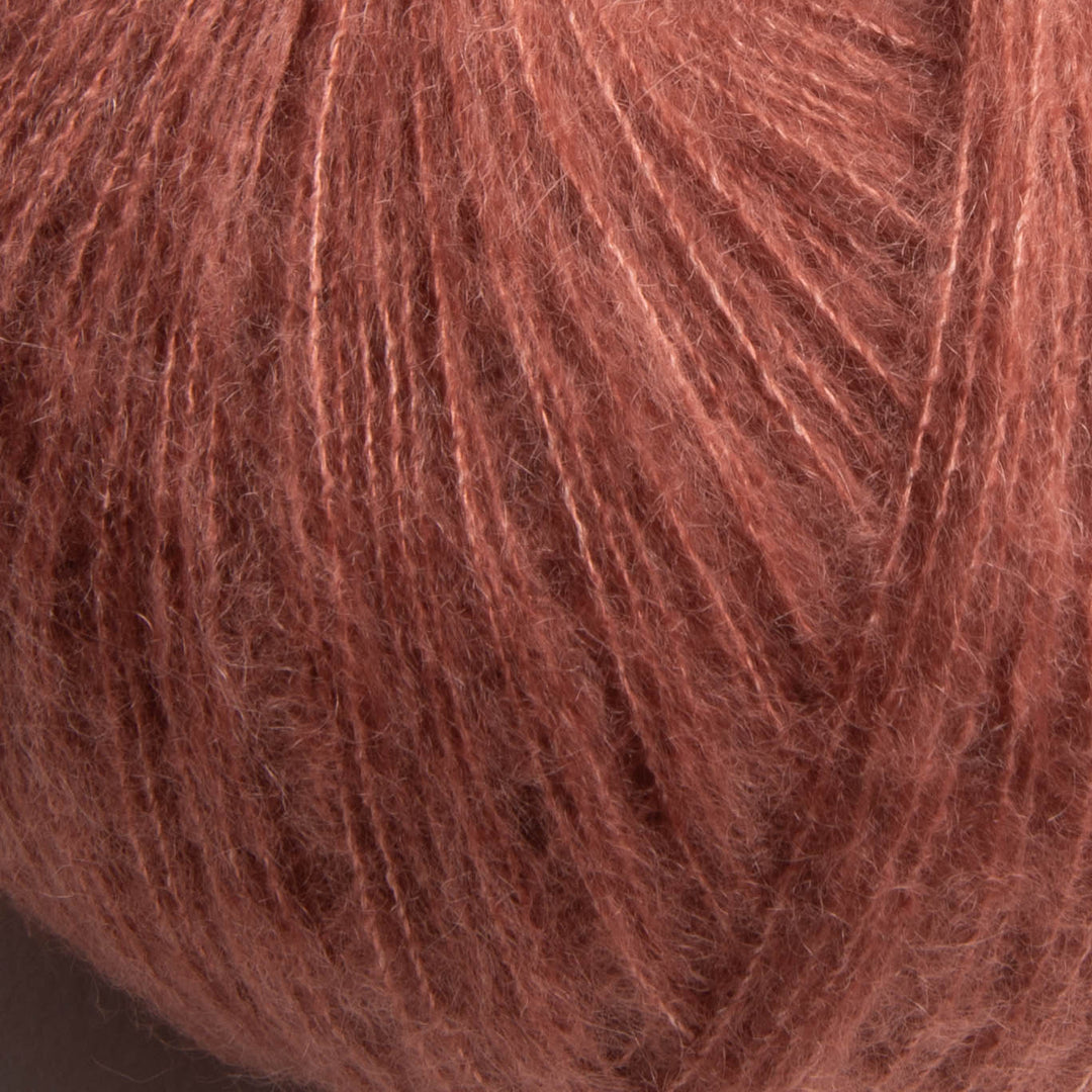 GARNA Cumulus Cashmere / silke garn : 365 Terracotta