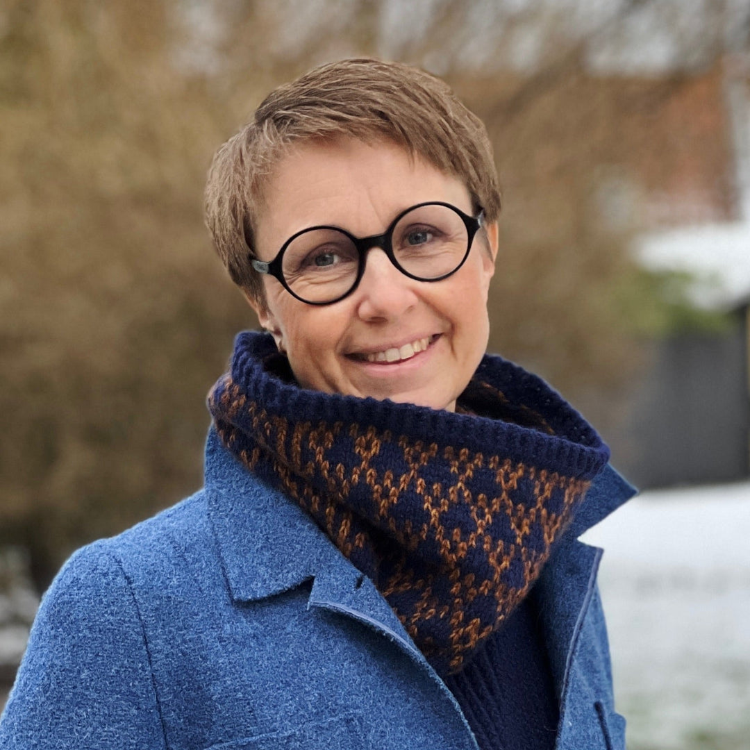 SPOT COWL Anne Ventzel - Garnkit (uden opskrift) Cashmere