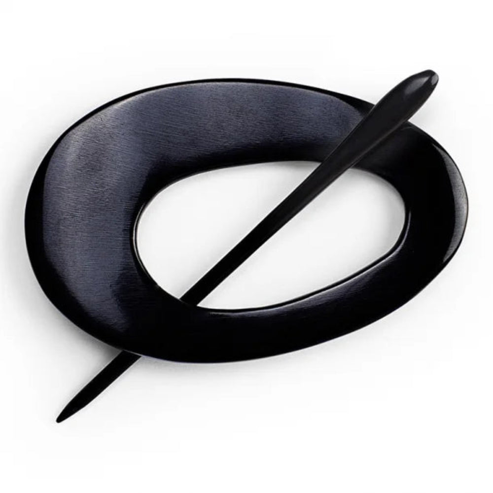 Pyntenål oval i horn