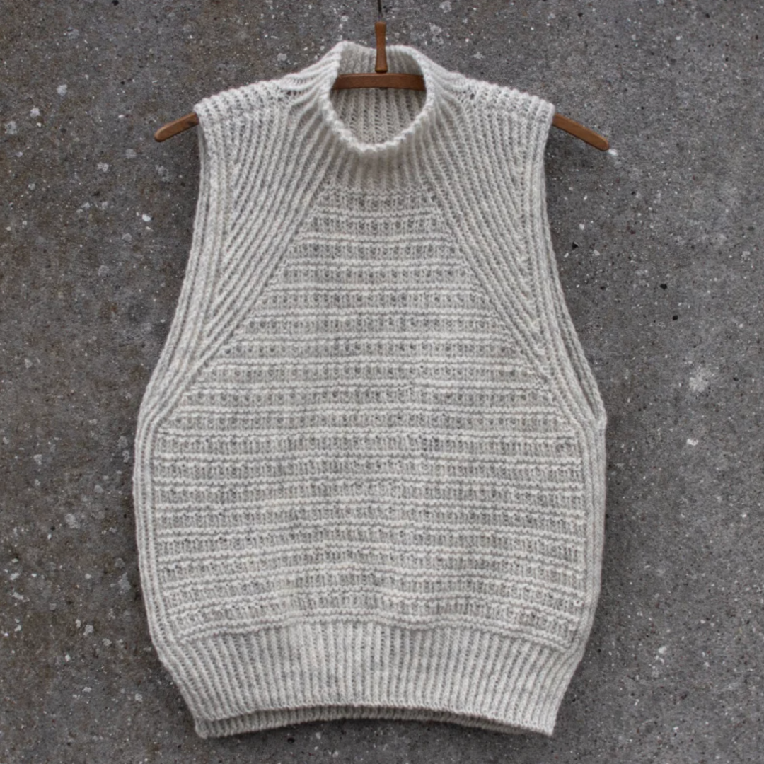 SLANTING SLIPOVER Anne Ventzel - Garnkit (uden opskrift) Silkmohair