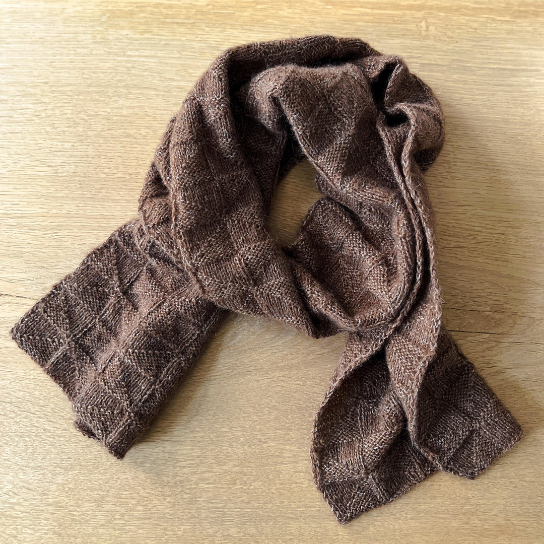Moulins tørklæde strikkekit - cashmere