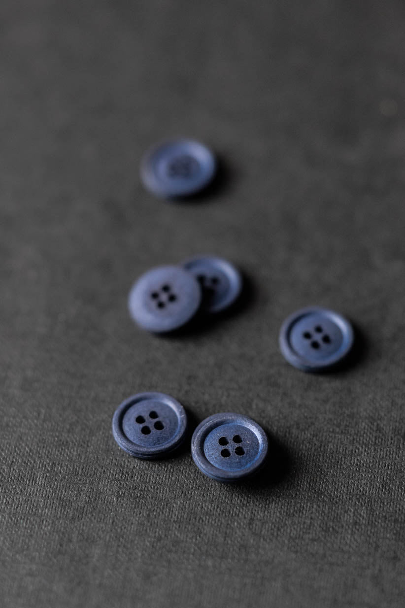 Merchant & Mills - Dark navy Bomuldsknap 15 mm