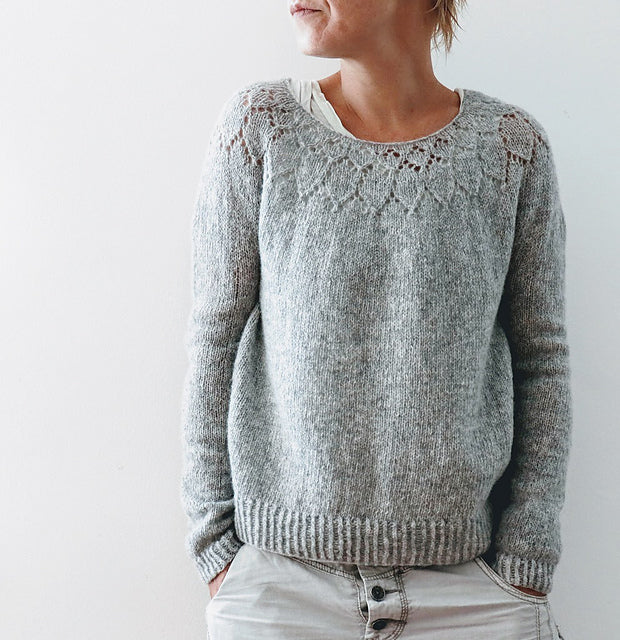 Yume Sweater Isabell Kraemer - Strikkekit Alba/Cava