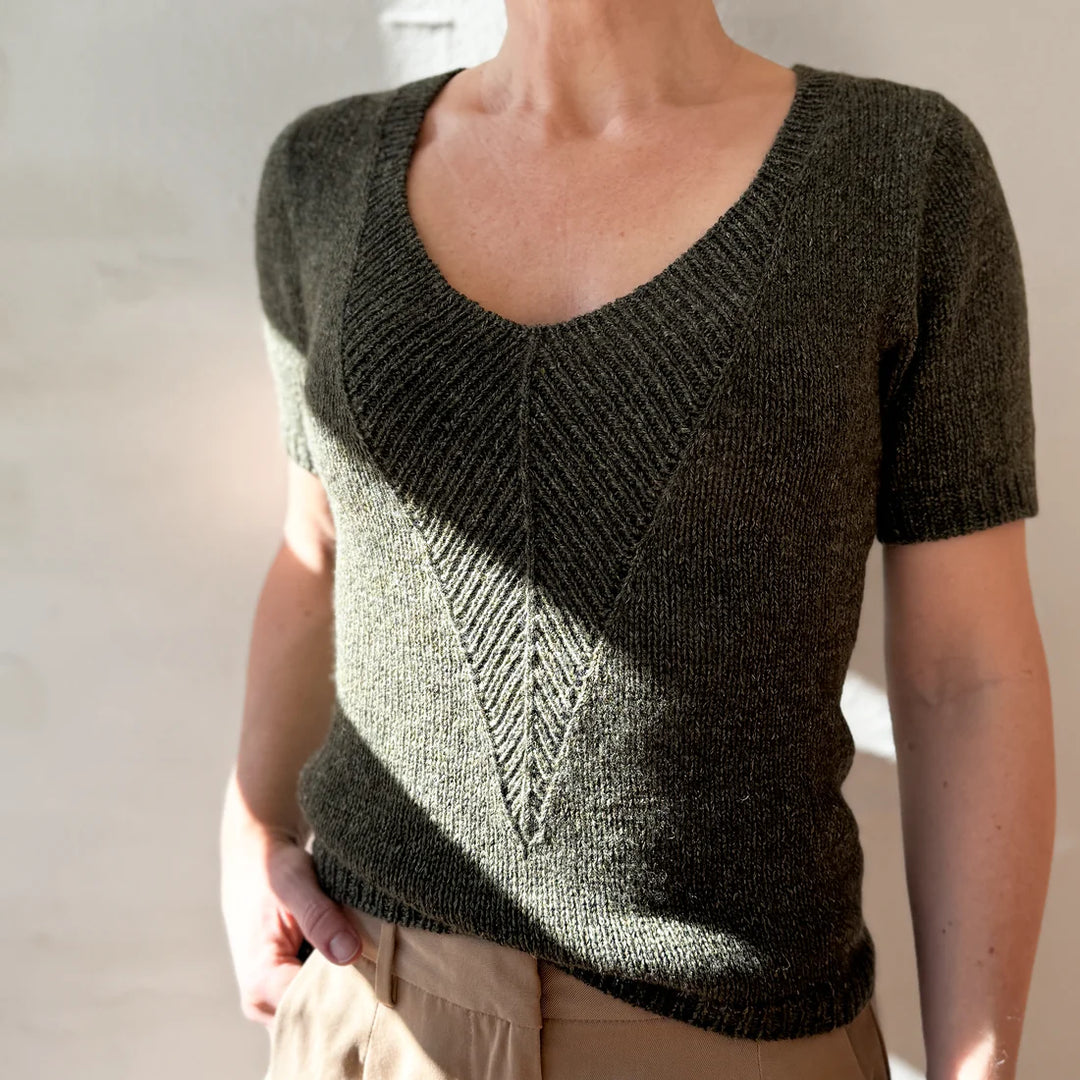 Arrow Tee Odd Row - Garnkit (uden opskrift) Mohair