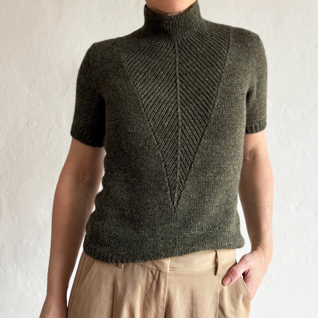 Arrow Tee Odd Row - Garnkit (uden opskrift) Mohair