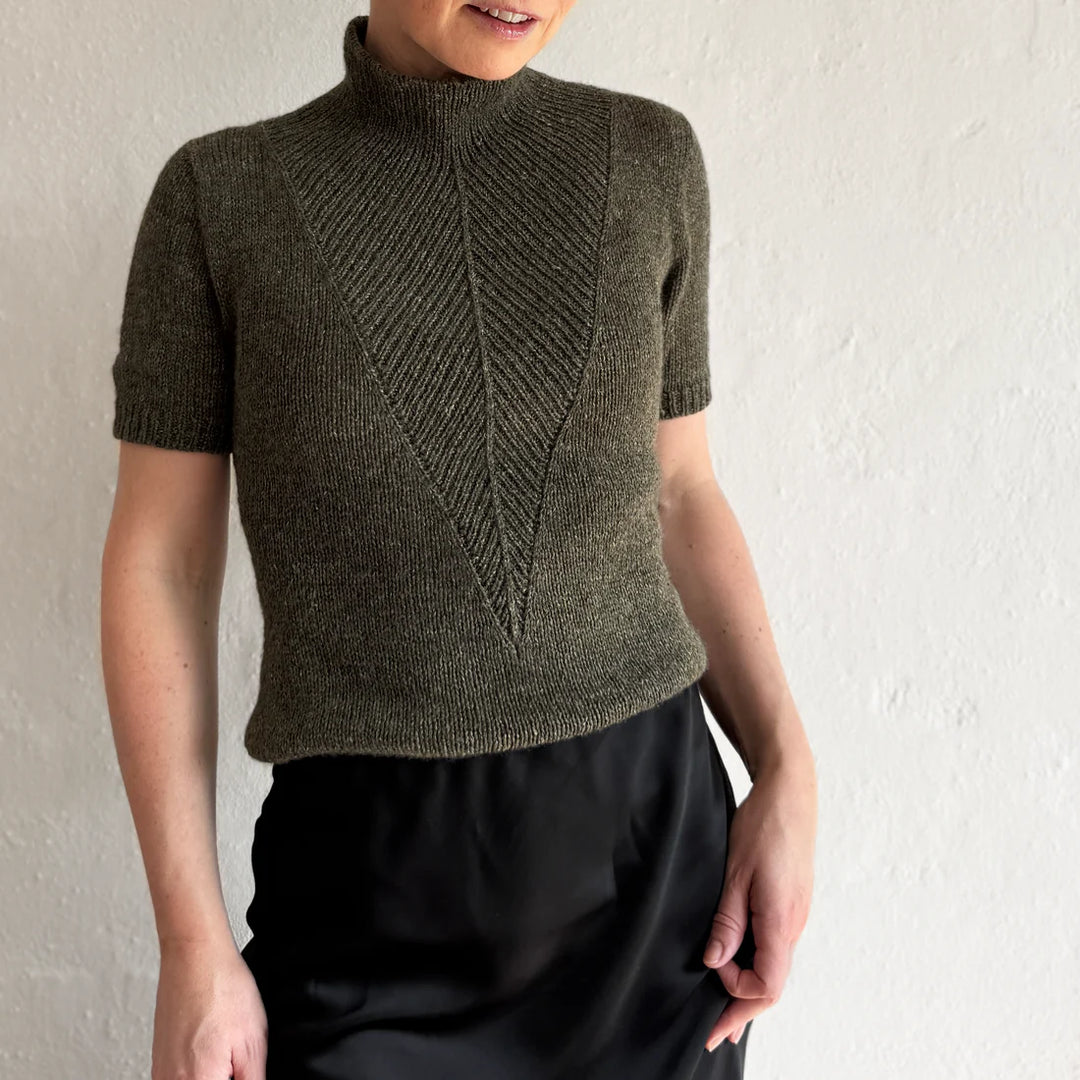 Arrow Tee Odd Row - Garnkit (uden opskrift) Mohair