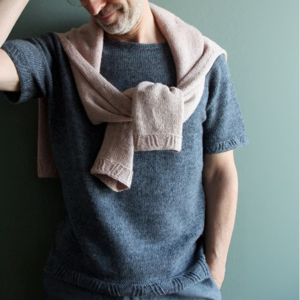 Banister Tee RUTHEMANN - Garnkit (uden opskrift)