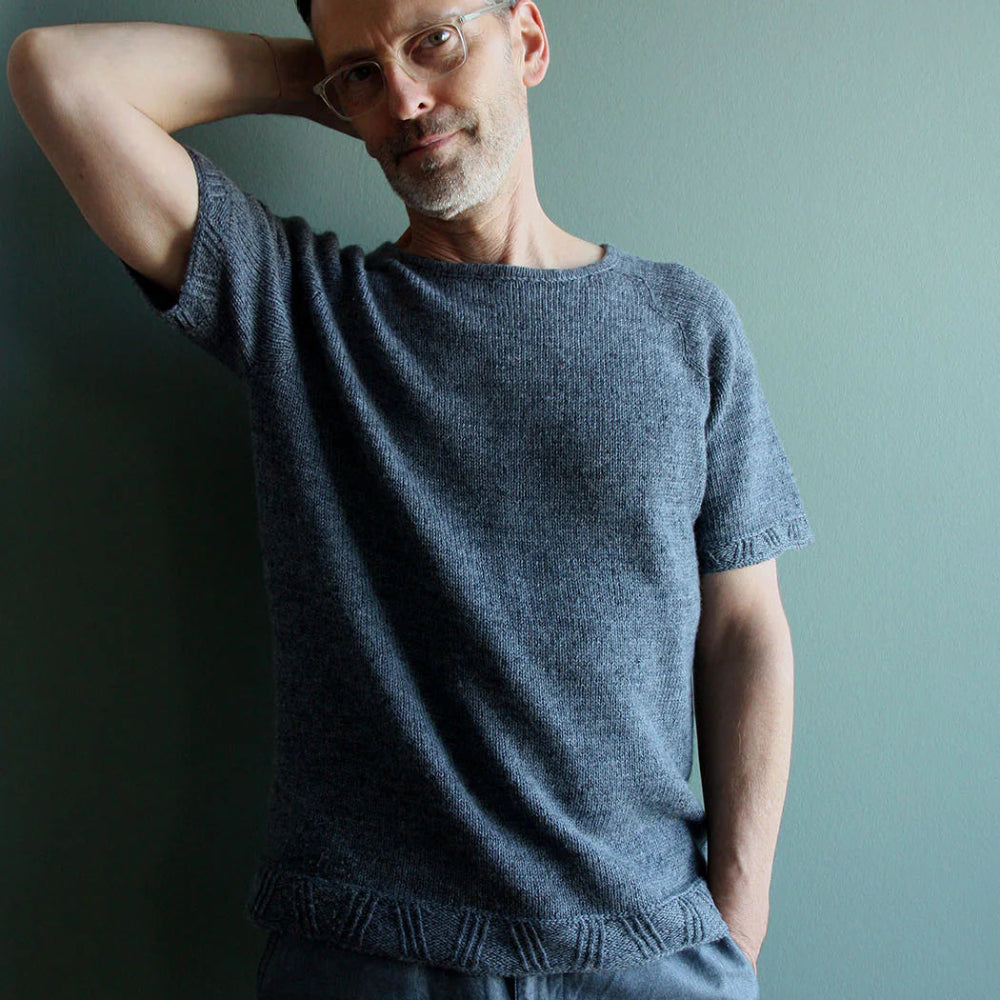 Banister Tee RUTHEMANN - Garnkit (uden opskrift)