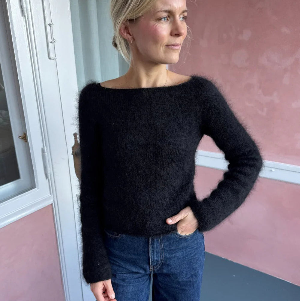 Bea Blouse Petiteknit - Strikkekit Cashmere