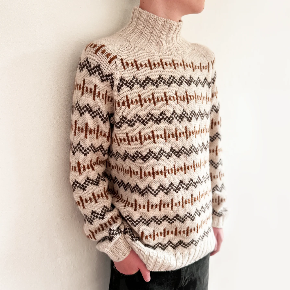 Beats Sweater Man Odd Row - Garnkit (uden opskrift)