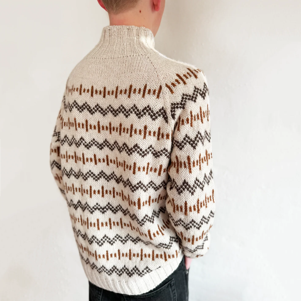 Beats Sweater Man Odd Row - Garnkit (uden opskrift)