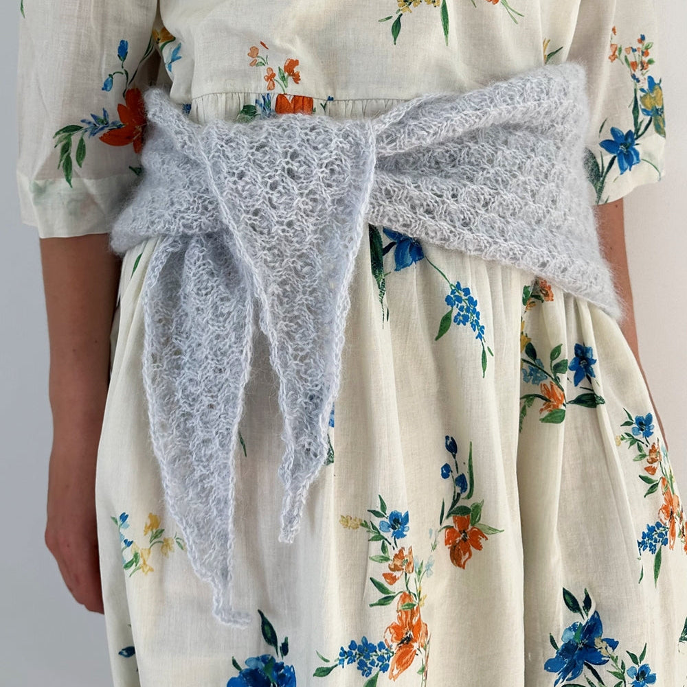 Bellis Scarf le knit - Garnkit (uden opskrift) Cashmere