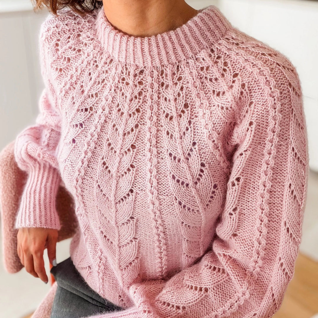 Bloomline Sweater Atelier Ajour - Strikkekit