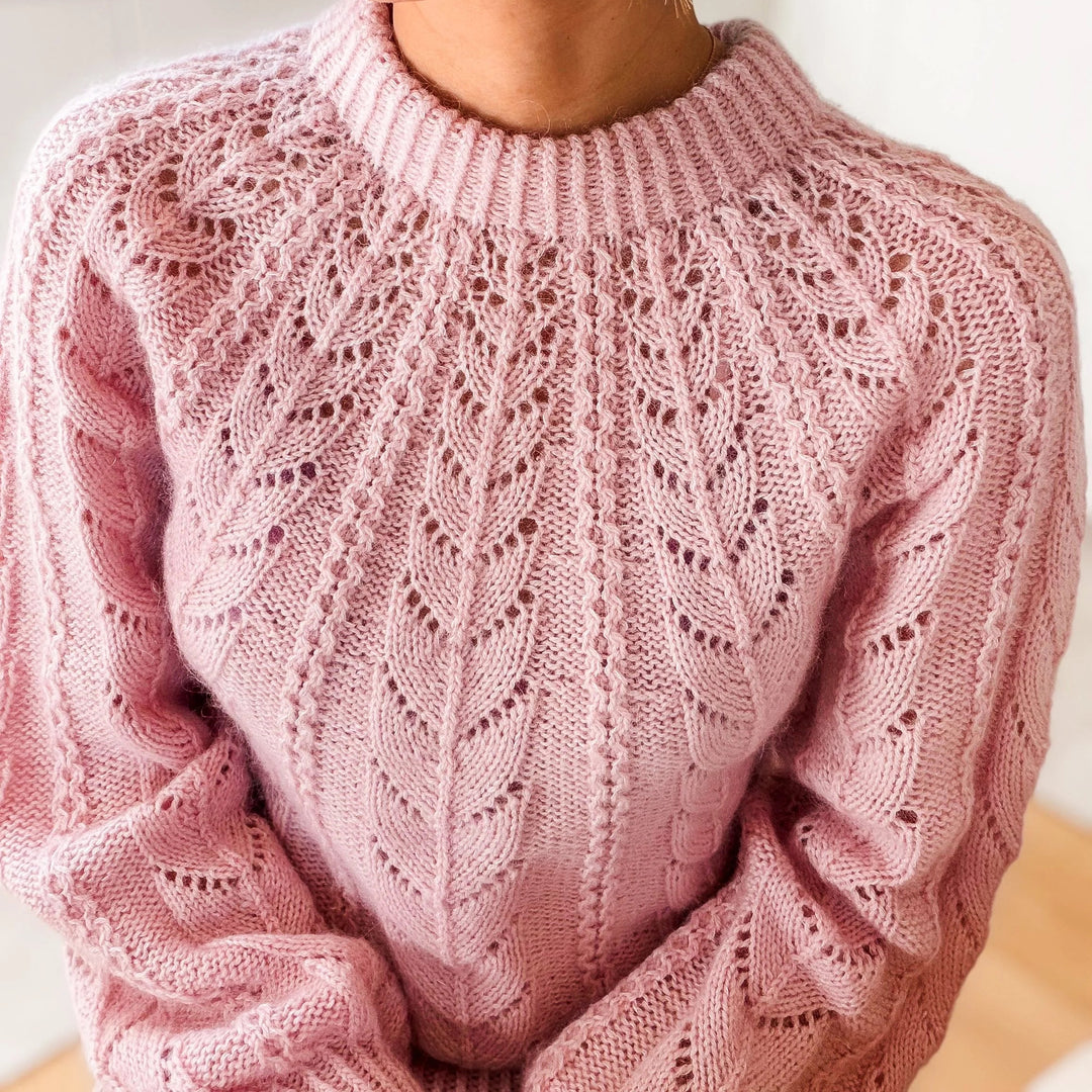 Bloomline Sweater Atelier Ajour - Strikkekit