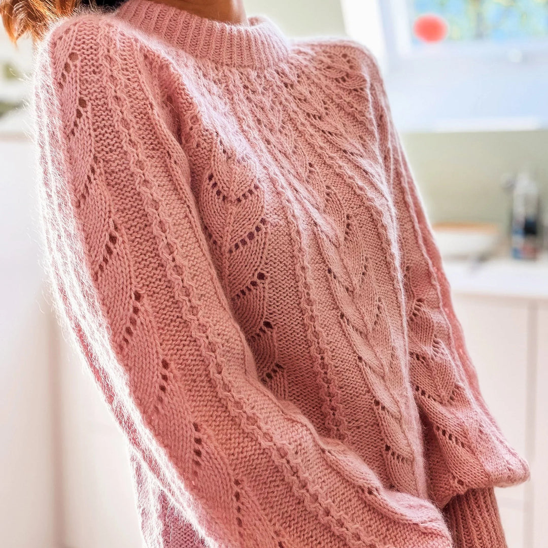 Bloomline Sweater Atelier Ajour - Strikkekit