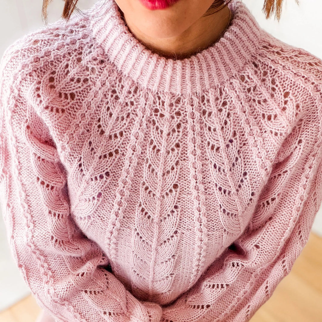 Bloomline Sweater Atelier Ajour - Strikkekit