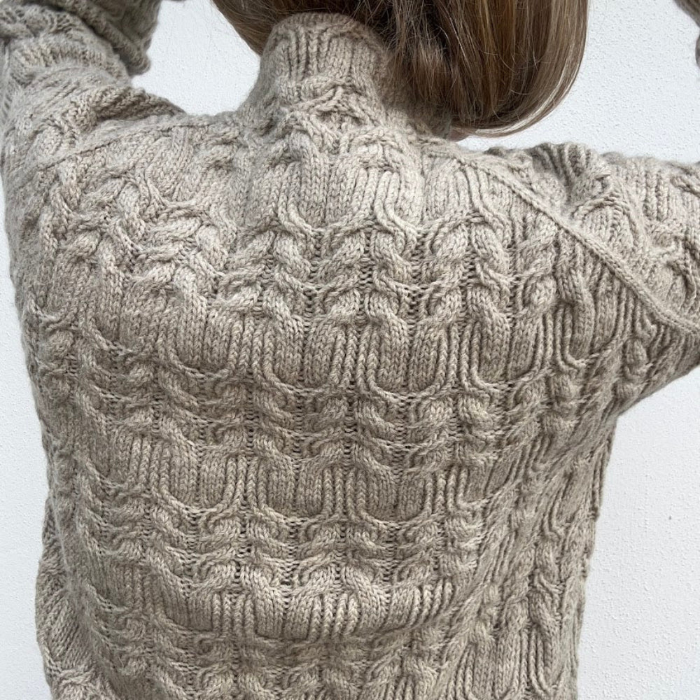 Bracken sweater VesterbyCrea - Garnkit (uden opskrift)