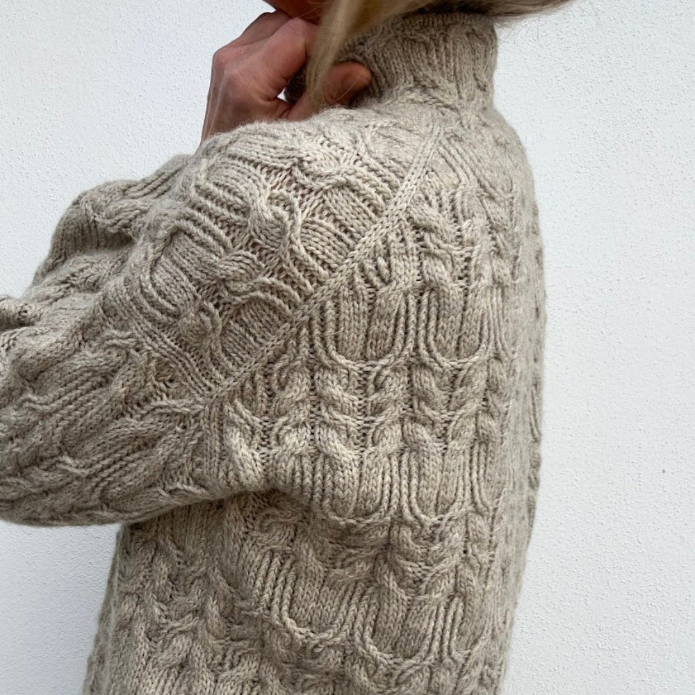 Bracken sweater VesterbyCrea - Garnkit (uden opskrift)