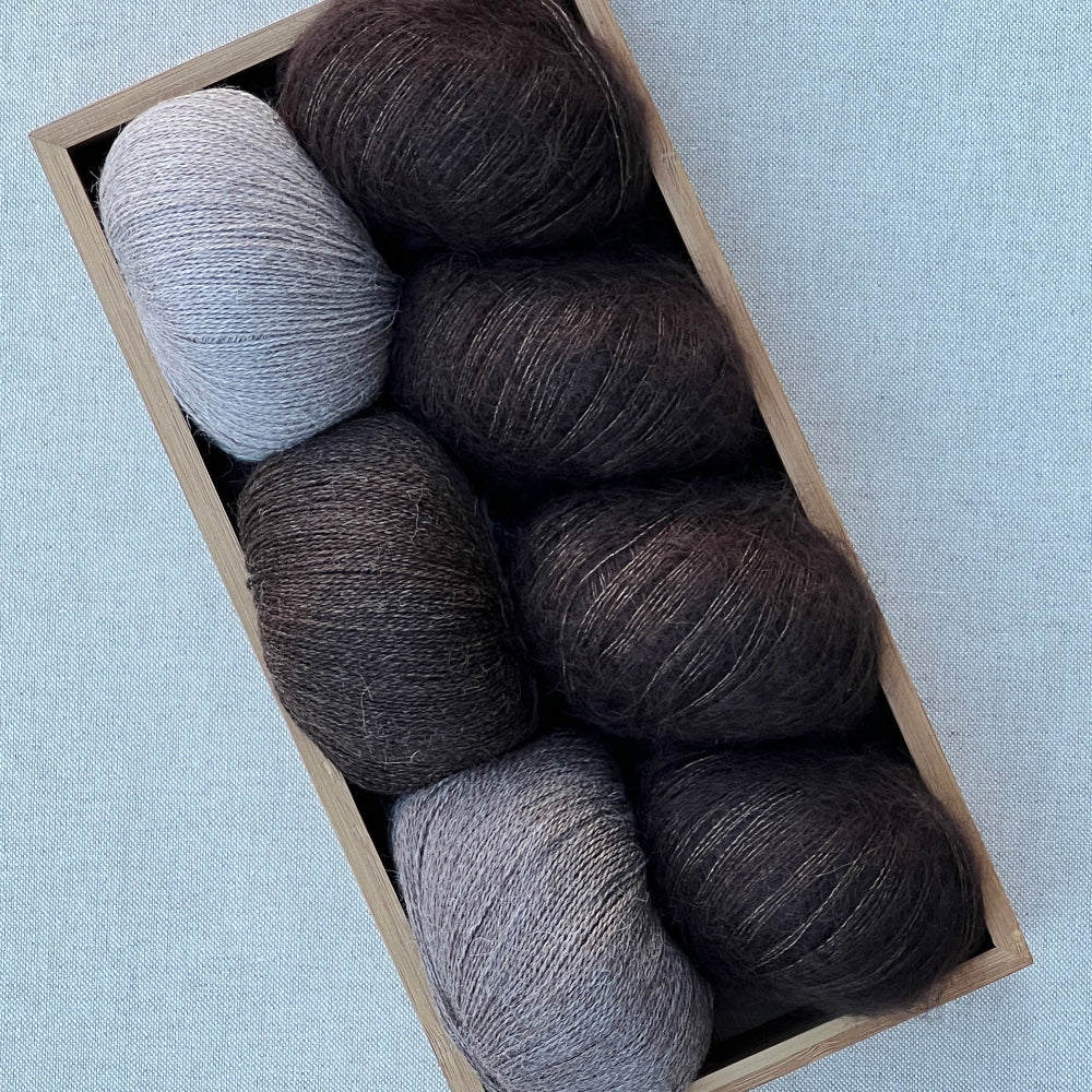 SIRI tørklæde - favoritter - Strikkekit