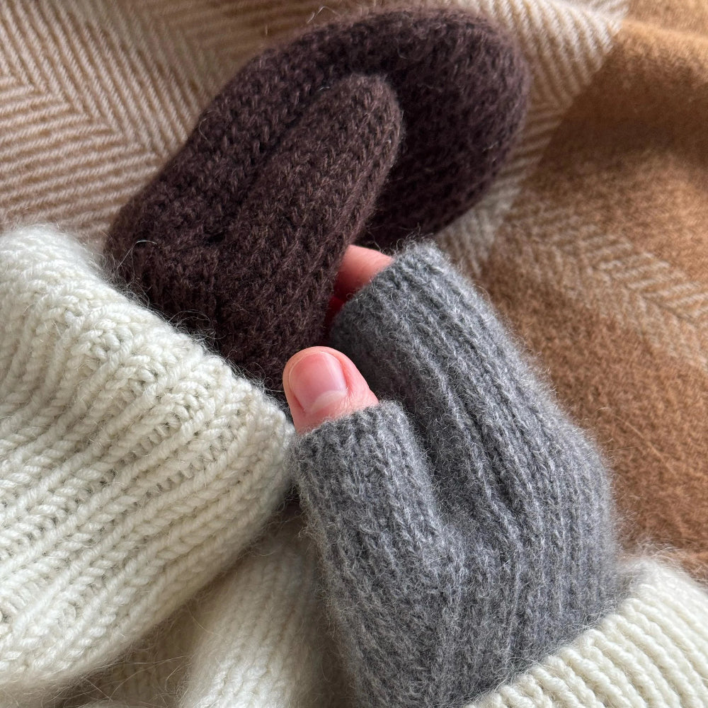 Chantal Mittens MORECA KNIT - Garnkit (uden opskrift) Lammeuld