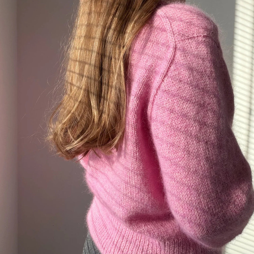 Charlie Cardigan MORECA KNIT - Garnkit (uden opskrift) Cashmere