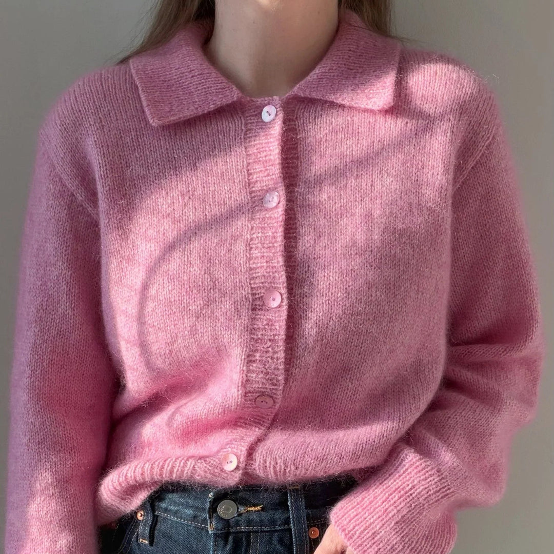 Charlie Cardigan MORECA KNIT - Garnkit (uden opskrift) Cashmere