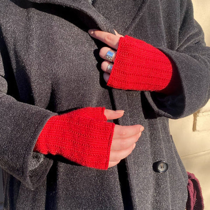 Clear.knits håndledsvarmere HolstKnit - Garnkit (uden opskrift)
