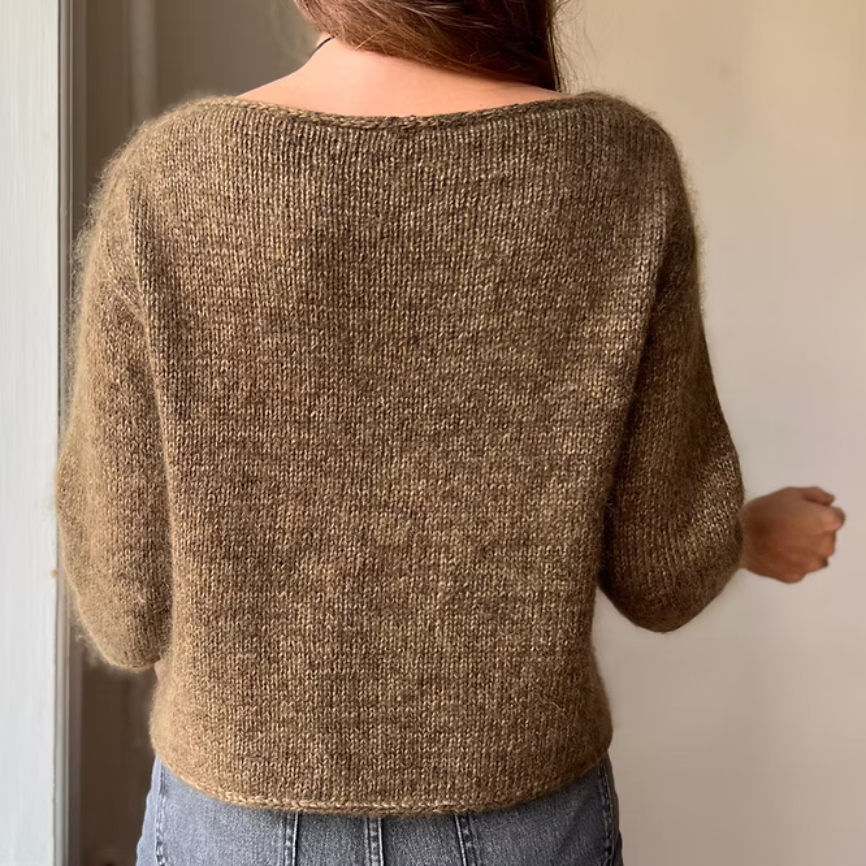 Crassus Blouse Refined Knitwear - Garnkit (uden opskrift)