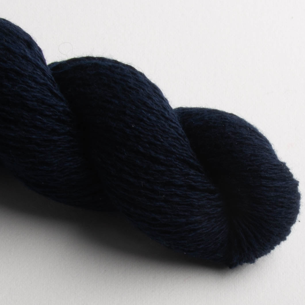 GARNA Edda Cashmere garn : Midnatsblå