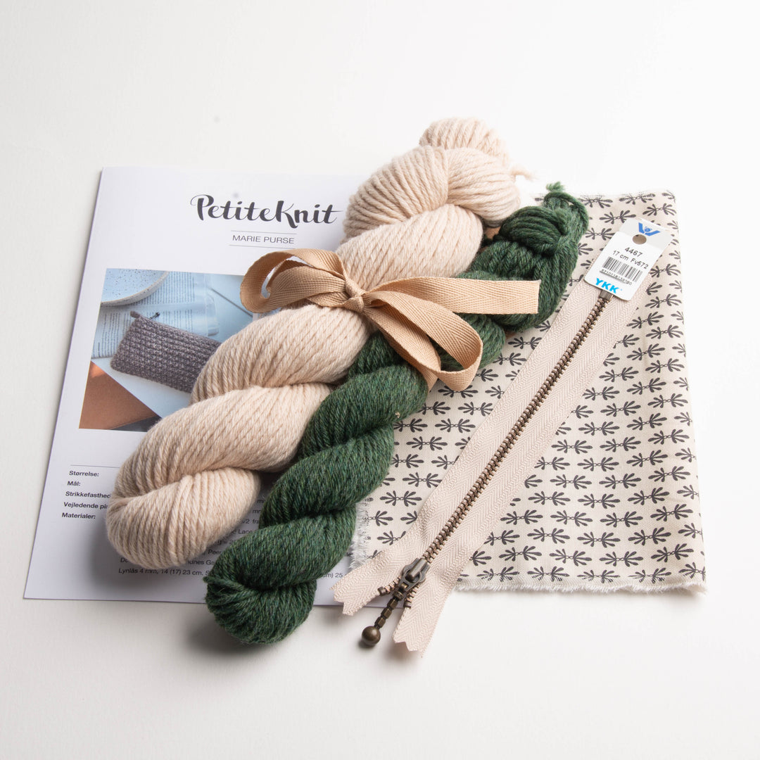 Marie Purse Petiteknit - Strikkekit flerfarvet LIMITED EDITION - 10