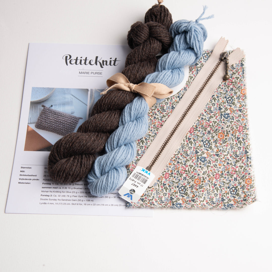 Marie Purse Petiteknit - Strikkekit flerfarvet LIMITED EDITION - 5
