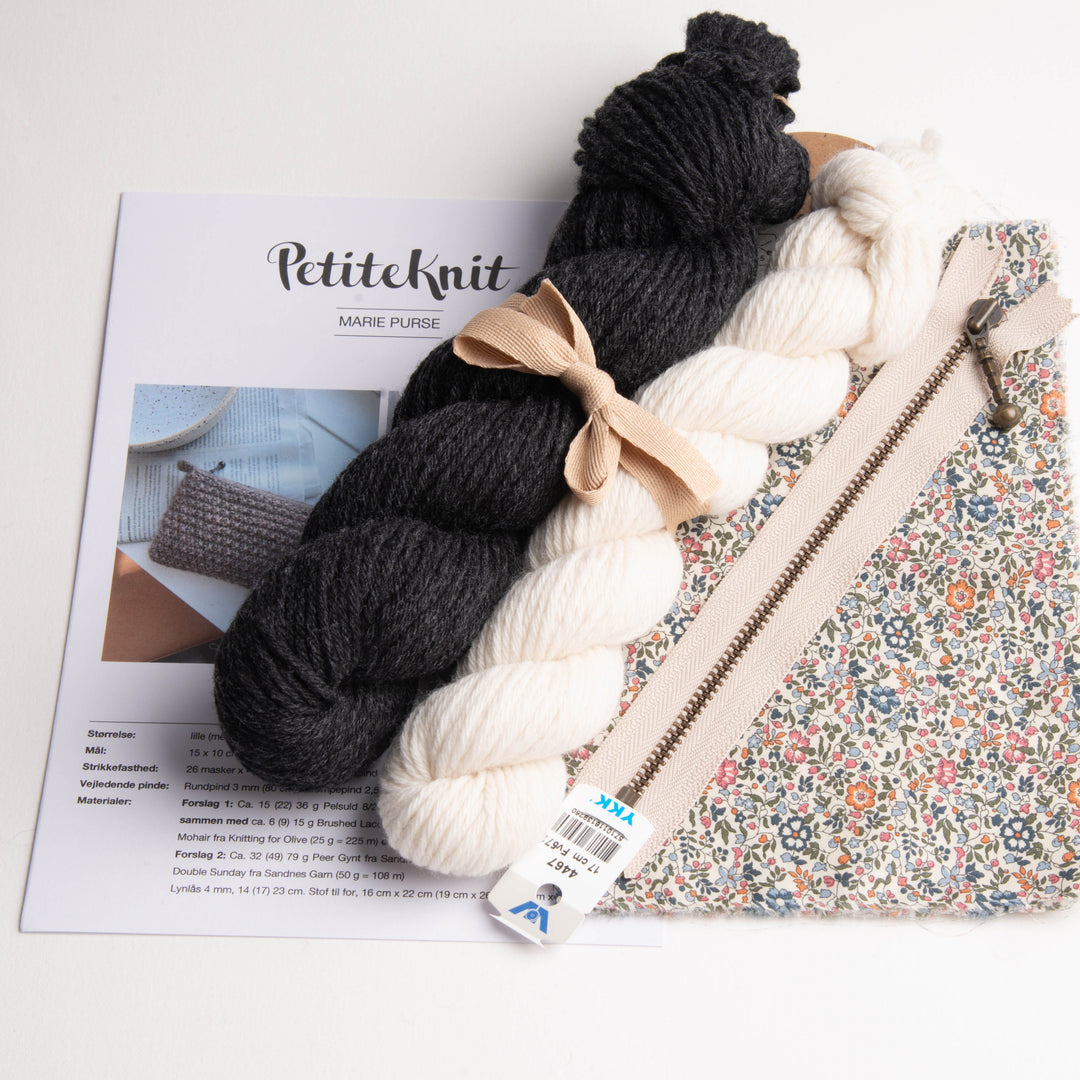 Marie Purse Petiteknit - Strikkekit flerfarvet LIMITED EDITION - 8