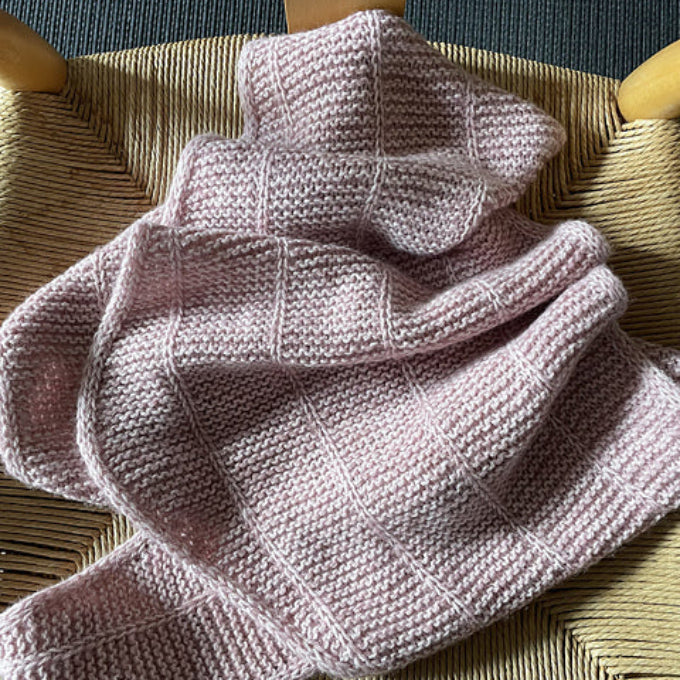Eira Sjal HolstKnit - Garnkit (uden opskrift) Lille