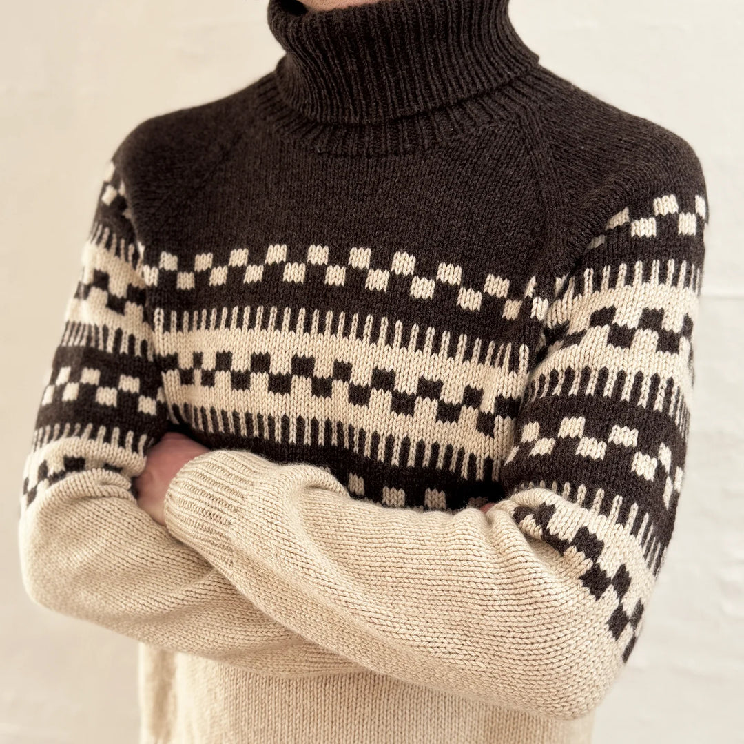 Evolve Sweater Man Odd Row - Garnkit (uden opskrift)