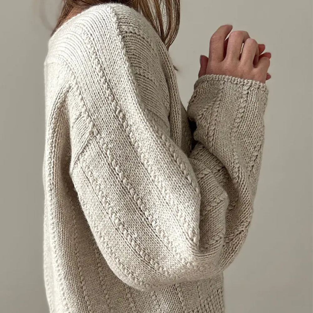 FLOW_LOOP_V_NECK OTHER LOOPS - Garnkit (uden opskrift)
