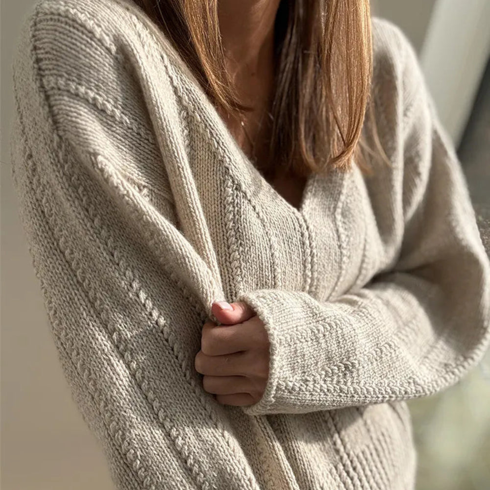 FLOW_LOOP_V_NECK OTHER LOOPS - Garnkit (uden opskrift)