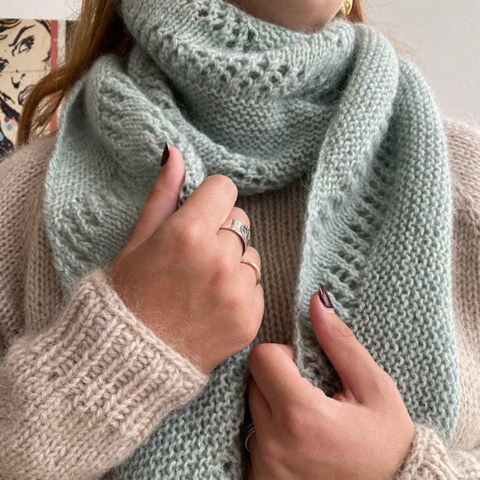 Flora Bandana HolstKnit - Garnkit (uden opskrift) Cashmere