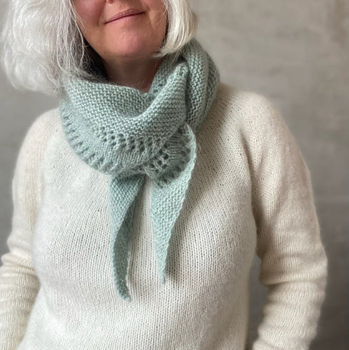 Flora Bandana HolstKnit - Garnkit (uden opskrift) Cashmere