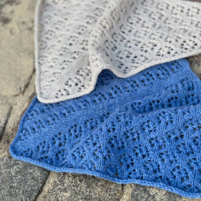 Blomsterknop Bandana HolstKnit - Garnkit (uden opskrift)