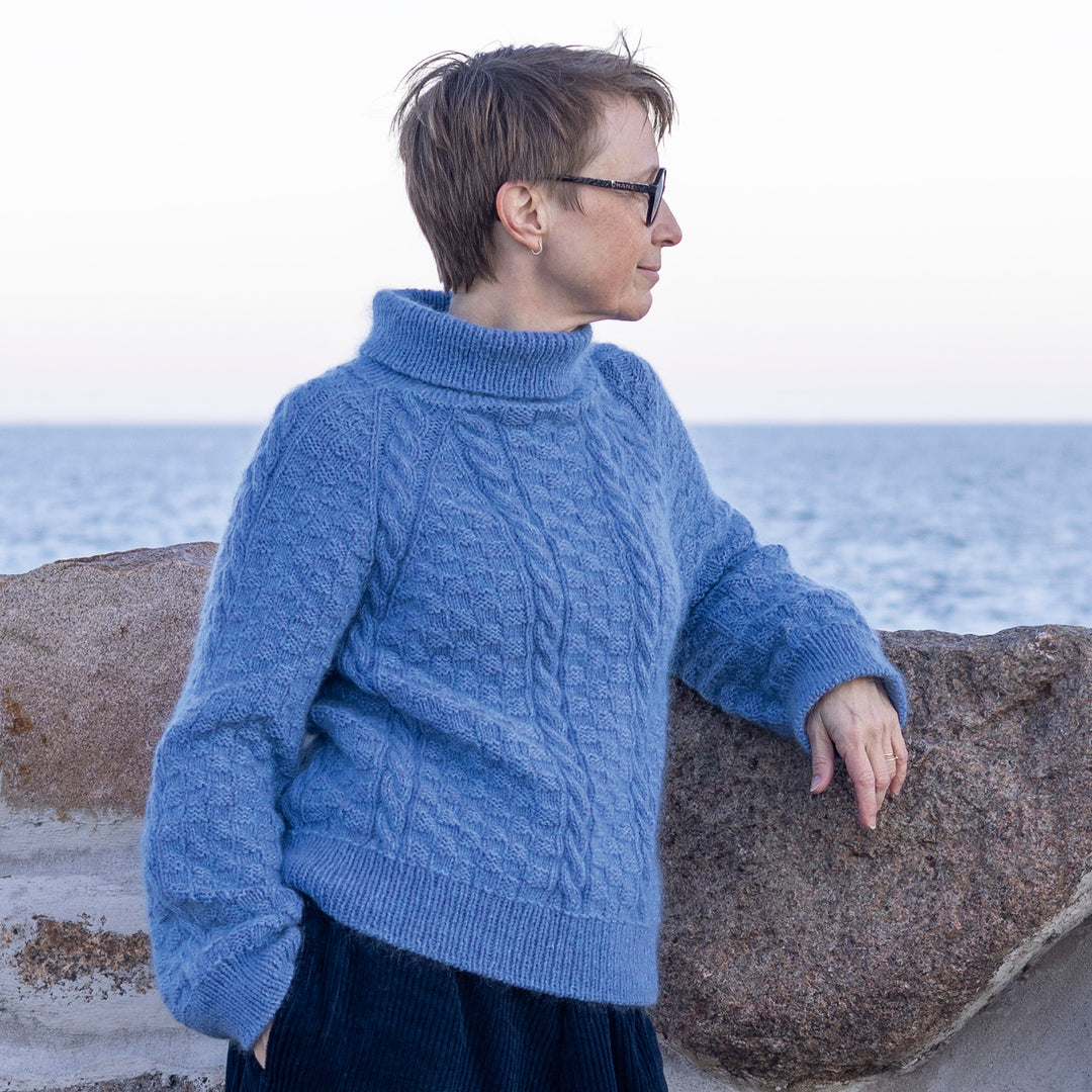 Gerda Sweater AEGYOKNIT - Garnkit (uden opskrift) Cashmere