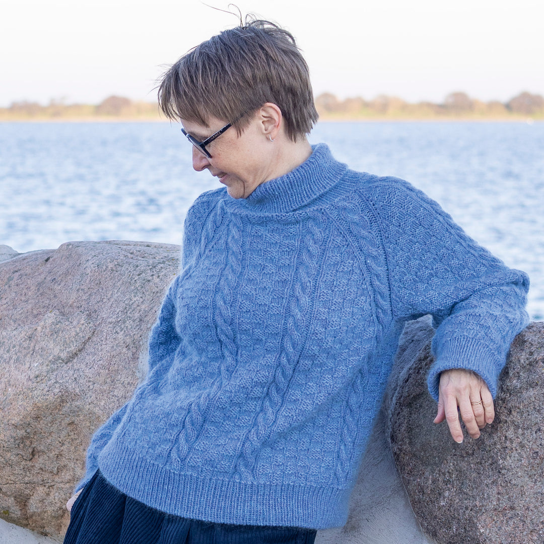 Gerda Sweater AEGYOKNIT - Garnkit (uden opskrift) Cashmere