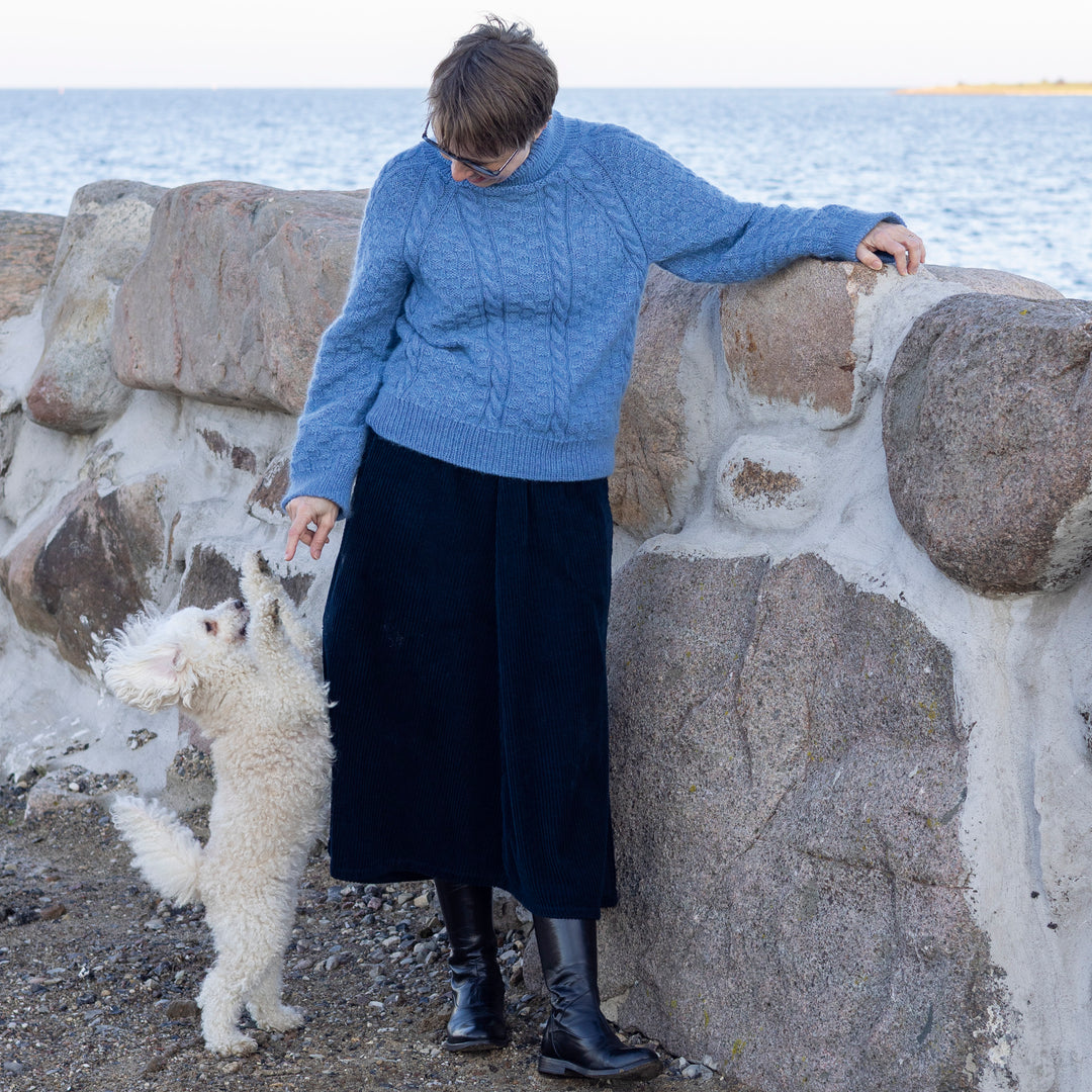 Gerda Sweater AEGYOKNIT - Garnkit (uden opskrift) Cashmere