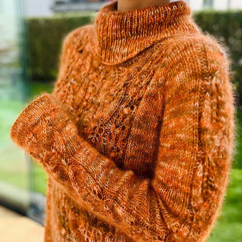 Golden Fall Sweater Atelier Ajour - Strikkekit