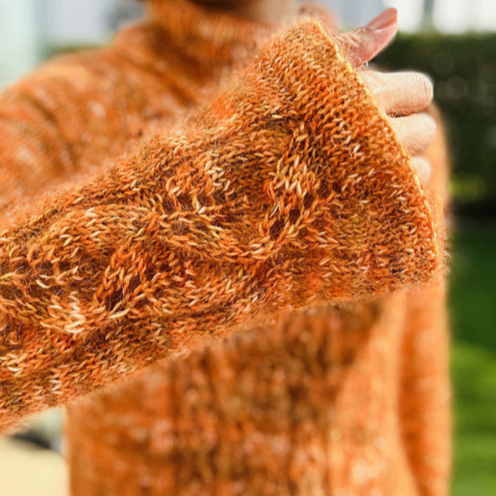 Golden Fall Sweater Atelier Ajour - Strikkekit