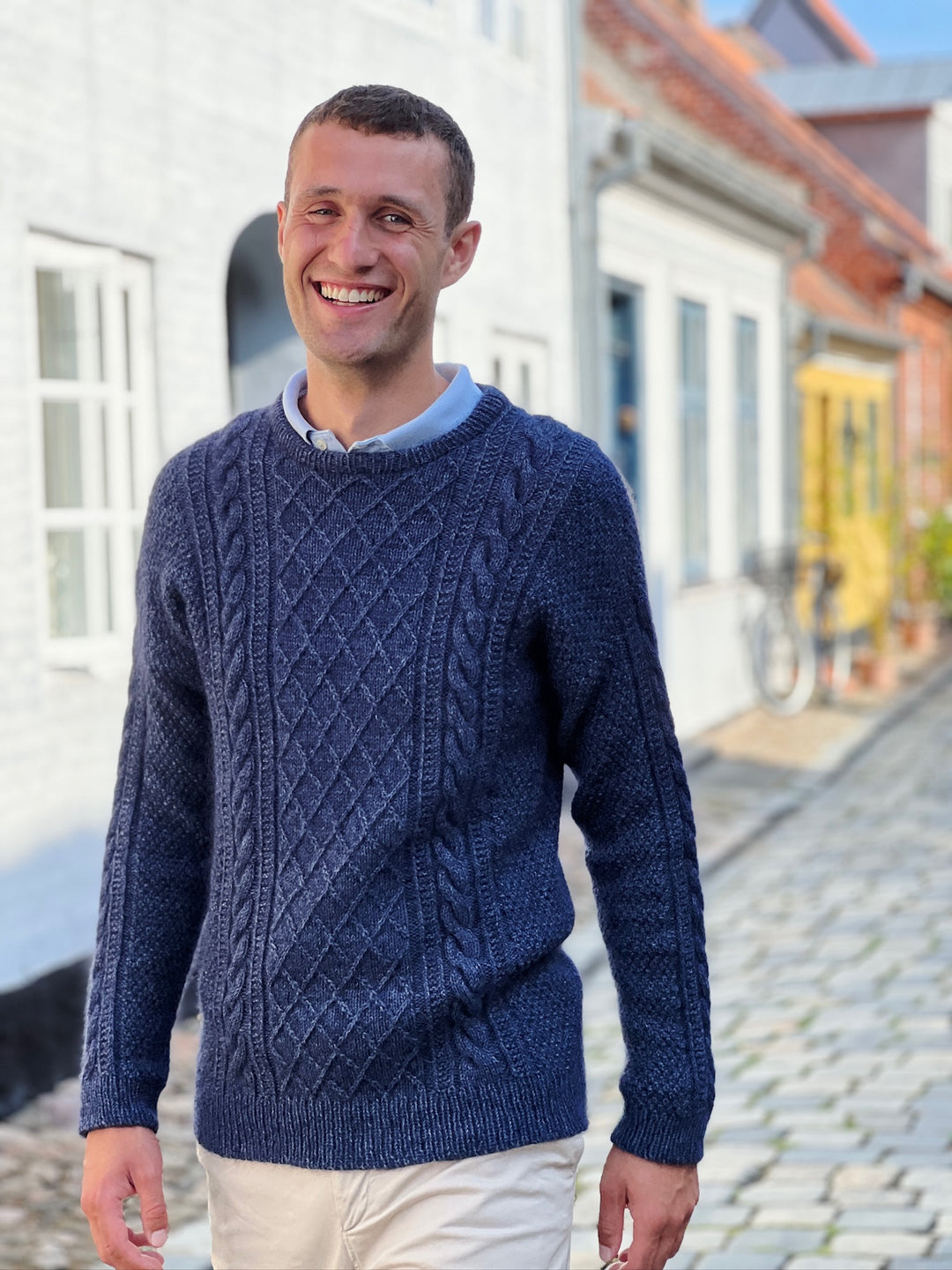 Moby sweater Man strikkekit - PetiteKnit